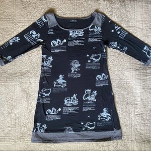 “Juicy Meat” Cartoon Storybook Dress